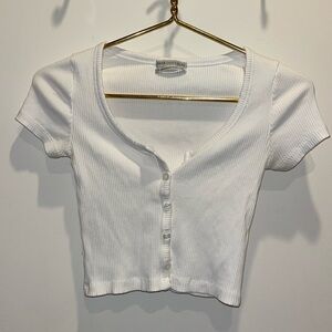 Urban outfitters white cardigan, small